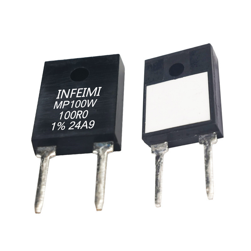 MP100W-100R0-1%大功率100W陶瓷无感电阻 可定制