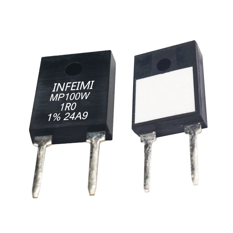 MP100W-1R0-1%大功率100W陶瓷无感电阻 可定制